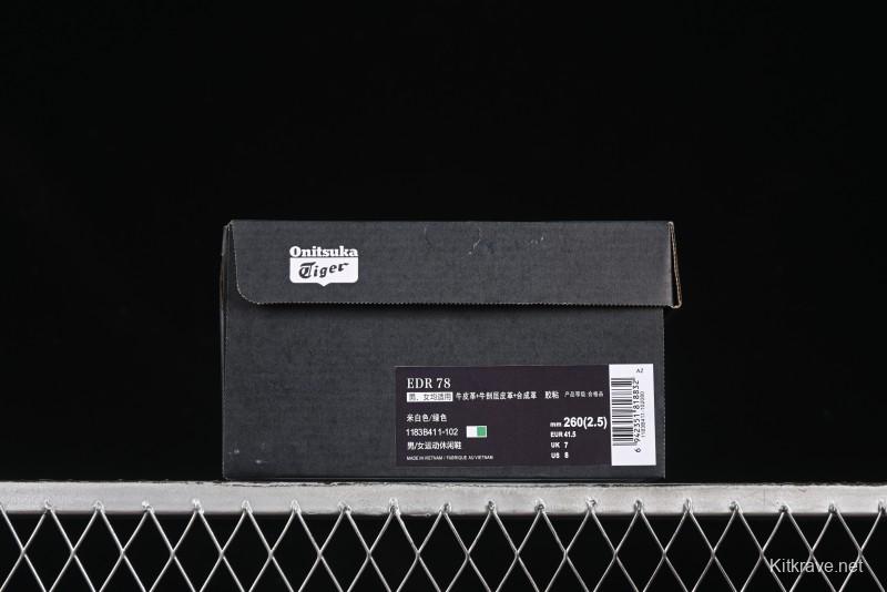 Onitsuka Tiger Edr 78 Low-Top Running Shoes Comfortable Slip-Resistant Durable - 1183B411-102