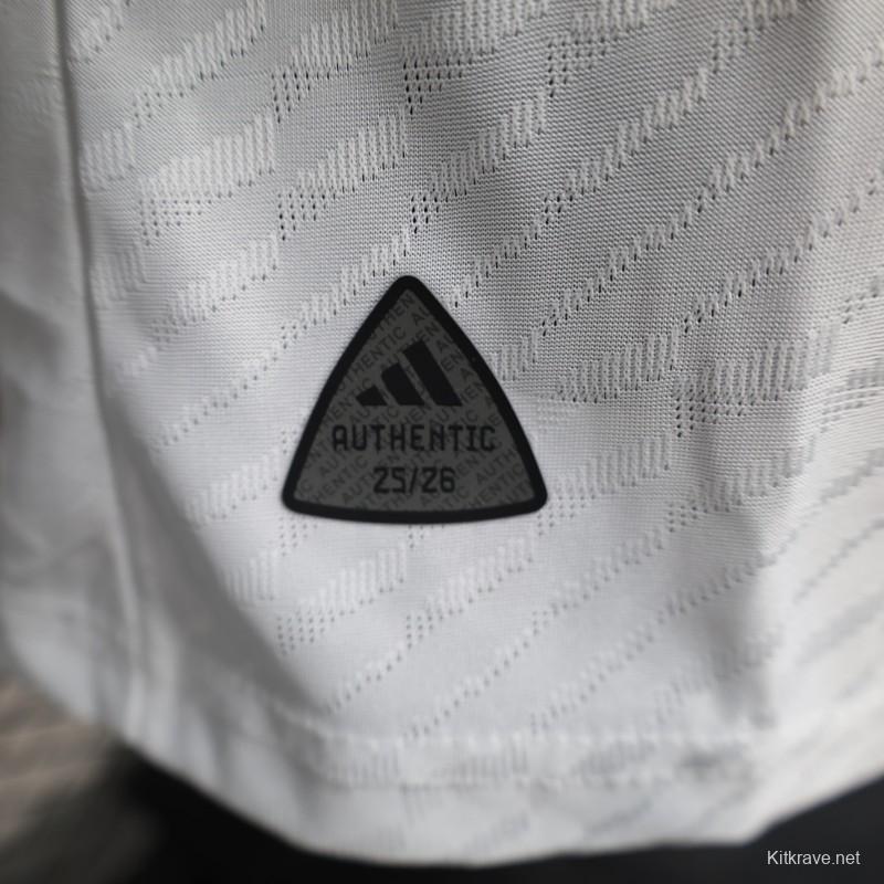 Player Version 25/26 Ajax White Jersey with Bob Marley Tribute Design