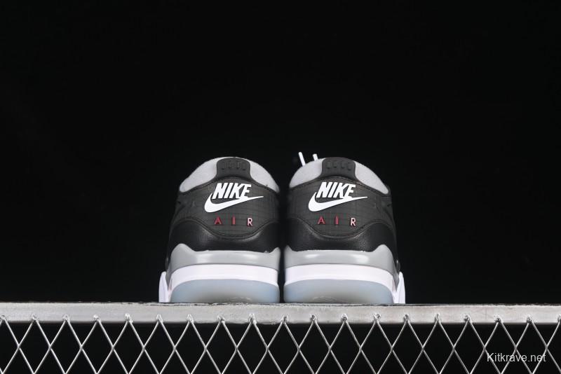 Nike Air Jordan 4 Remastered Sneakers in Black Grey White - HV5184-010