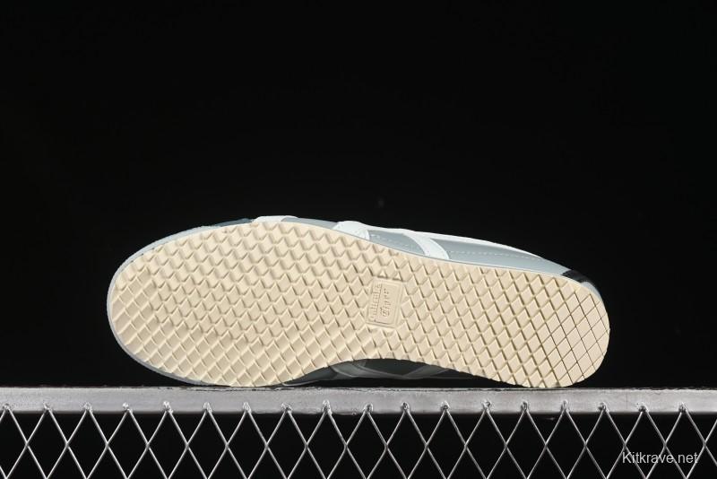 Onitsuka Tiger Mexico 66 Cactful-S Low-Top Leather Running Shoes in Pastel Colorway - 1183A872-402