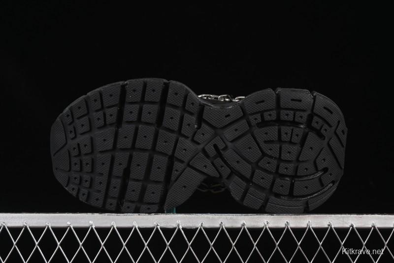 Balenciaga Phantom Sneaker 3XL Running Shoes with Transparent Heel Strap - W3XPL1882