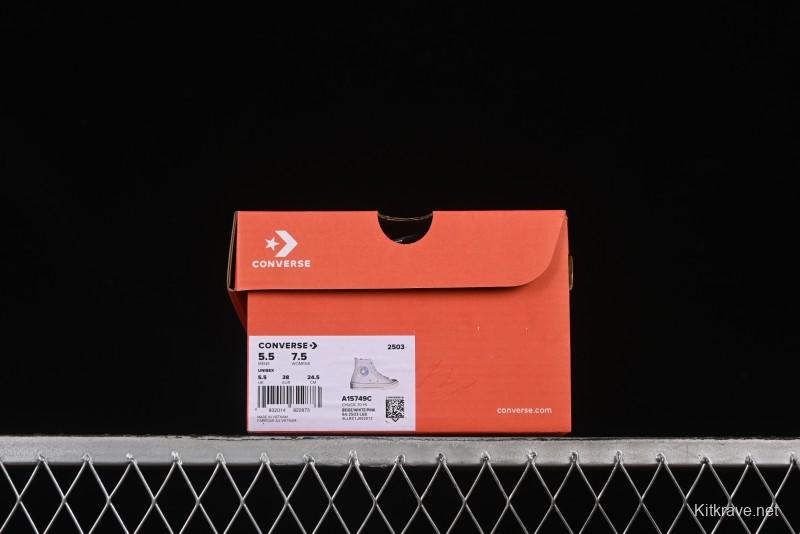 Converse Chuck 1970s Moon Embroidery High-Top Casual Sneakers - A15749C