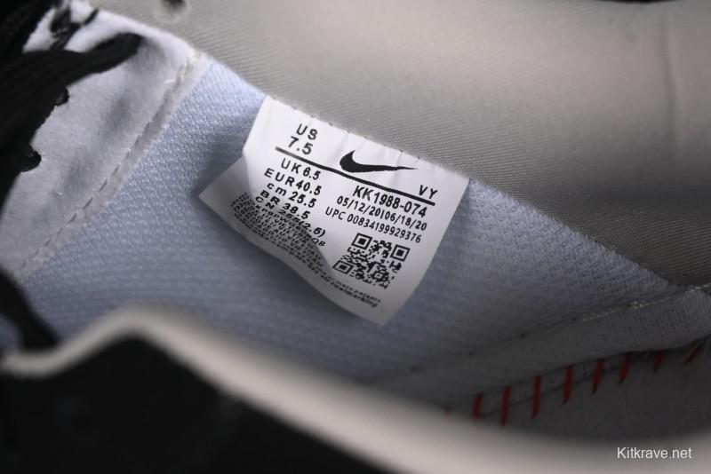 Nike Air Force 1'07 Low Chrome Hearts Collaboration Black Green Swoosh Casual Sneakers - KK1988-074