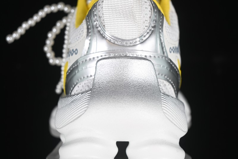 GG-CC Star-Designed Lace-Up Hollow-Out Chunky Sneakers with 5cm Height Boost - G25X269