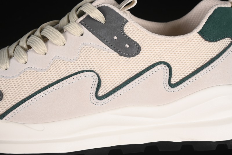ECCO Chunky Sole Waffle Retro Running Shoes - 63093901002