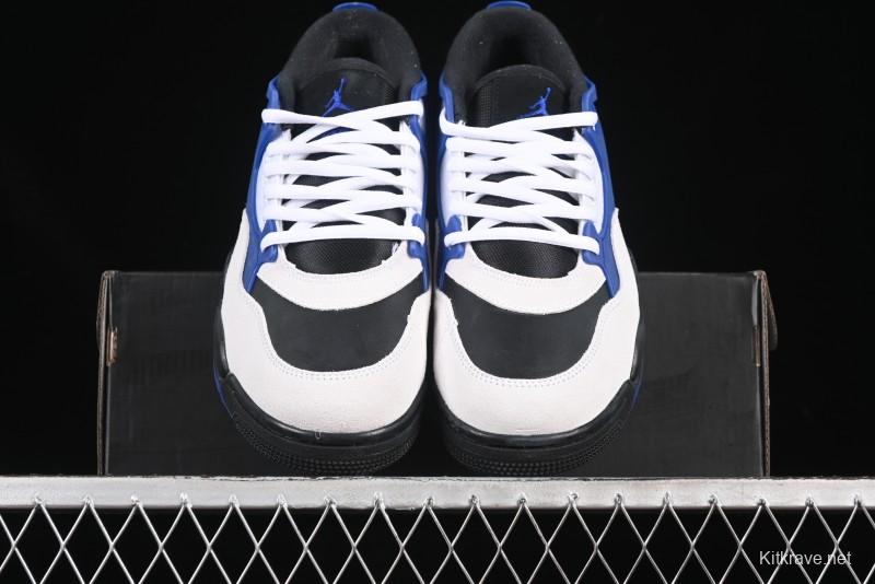 Nike Air Jordan 4 Remastered Sneakers with Textile Mesh Leather and Suede Upper - FQ7939-140