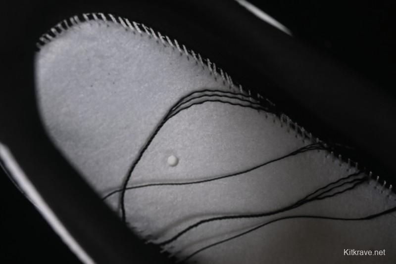 Nike Air Force 1 '07 Low Casual Sneakers in Black & White with Hemp Rope Detailing - ZH0316-073