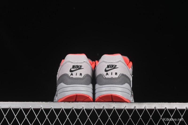 Nike Air Max 1 Retro Running Shoes with Half-Sole Air Cushion - BV1977-011