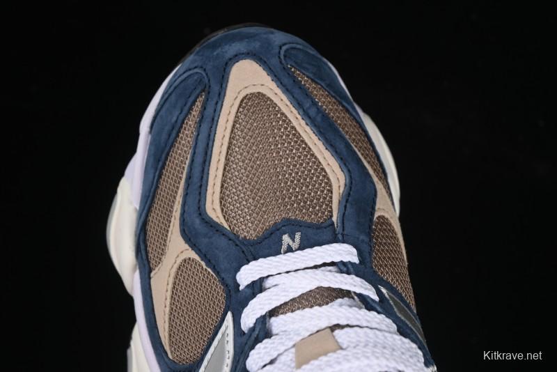 New Balance NB9060 Series Retro Casual Running Shoes with ABZORB Cushioning Technology - U9060LBB