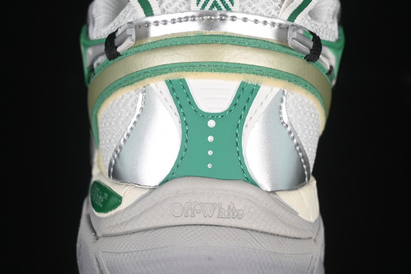 Off-White Be Right Tie-Dye Green Low-Top Lifestyle Casual Shoes - X.E5