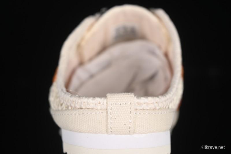 Onitsuka Tiger Mexico 66 Sabot Slip-On Sneakers with Breathable Mesh Upper - 1183A707-106