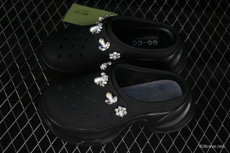 GG-CC Casual Platform Sandals with Thick Sole - G25X281