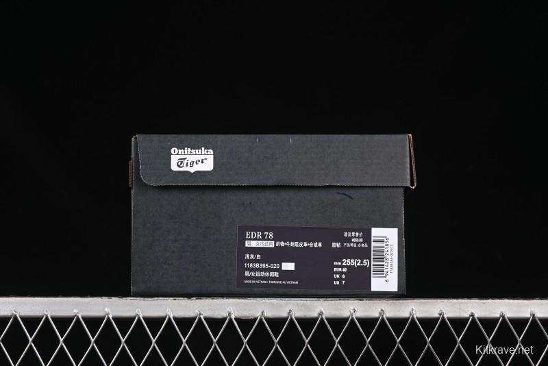 Onitsuka Tiger EDR 78 Low-Top Running Shoes Comfortable Slip-Resistant Durable - 1183B395-020