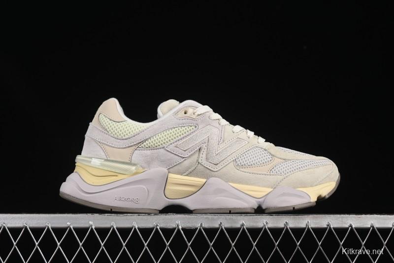 Joe Freshgoods x New Balance 9060 Retro Casual Running Sneakers with ABZORB Cushioning - U9060EEP
