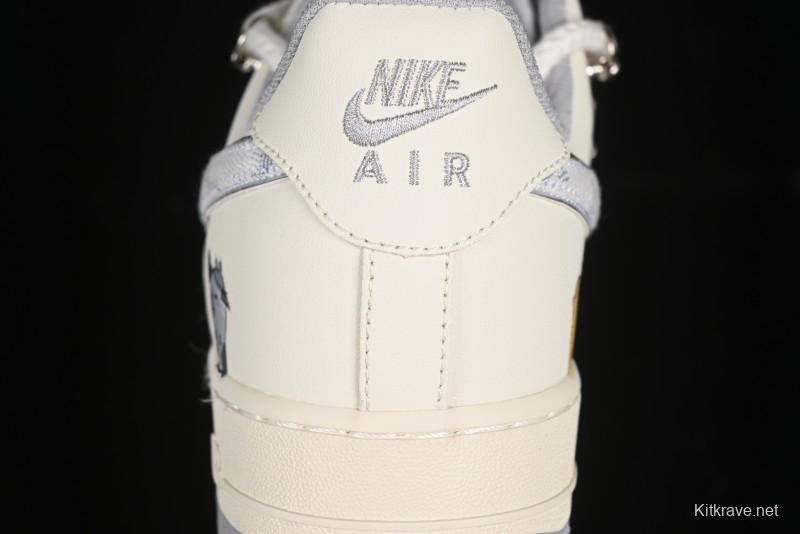 Nike Air Force 1'07 Low x Capybara "Frankenstein" Casual Sneakers - LV0506-220