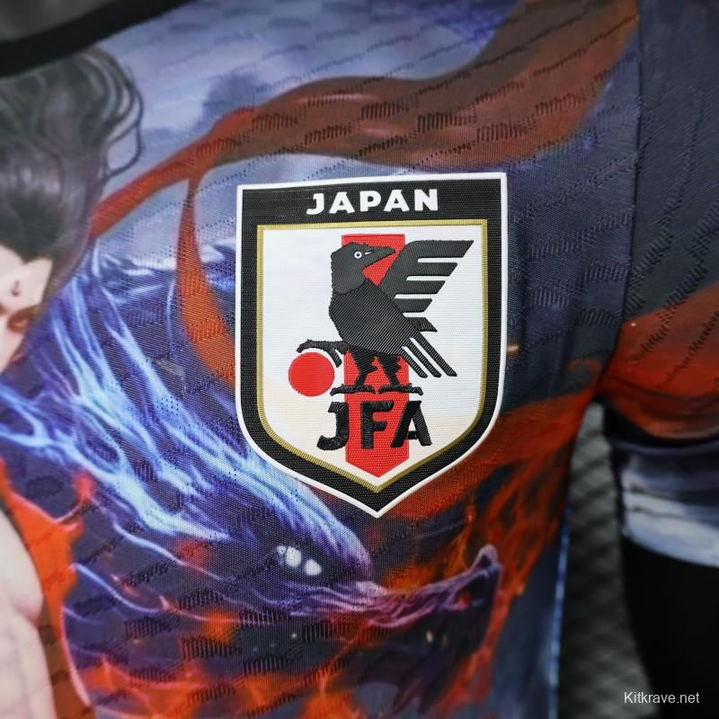Player Version 2025 Japan Purple with Anime NAZHAI Graphic Jersey