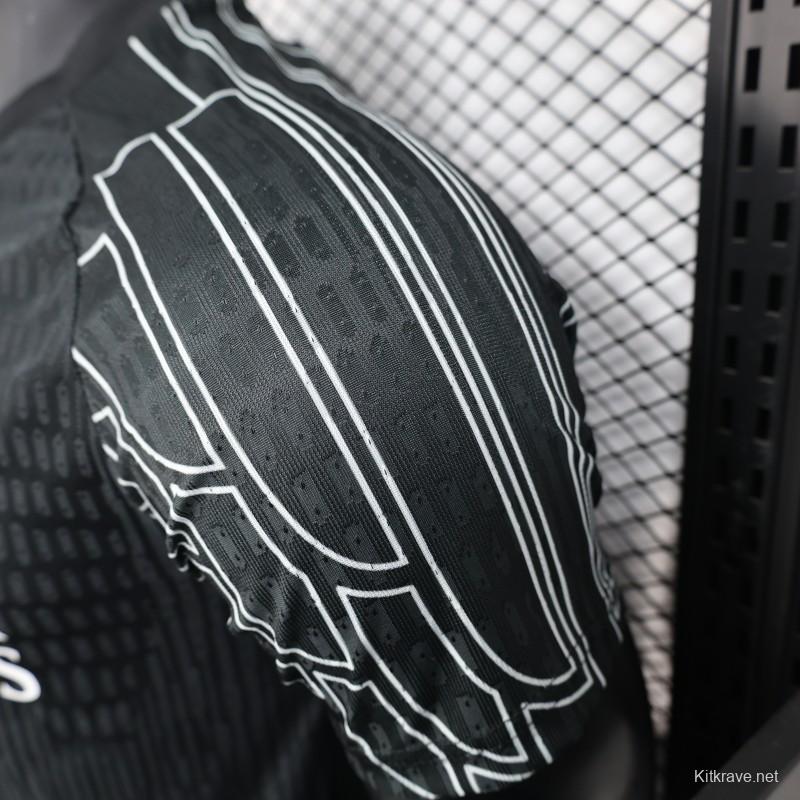 Player Version 25/26 PSG Black Goalkeeper Jersey