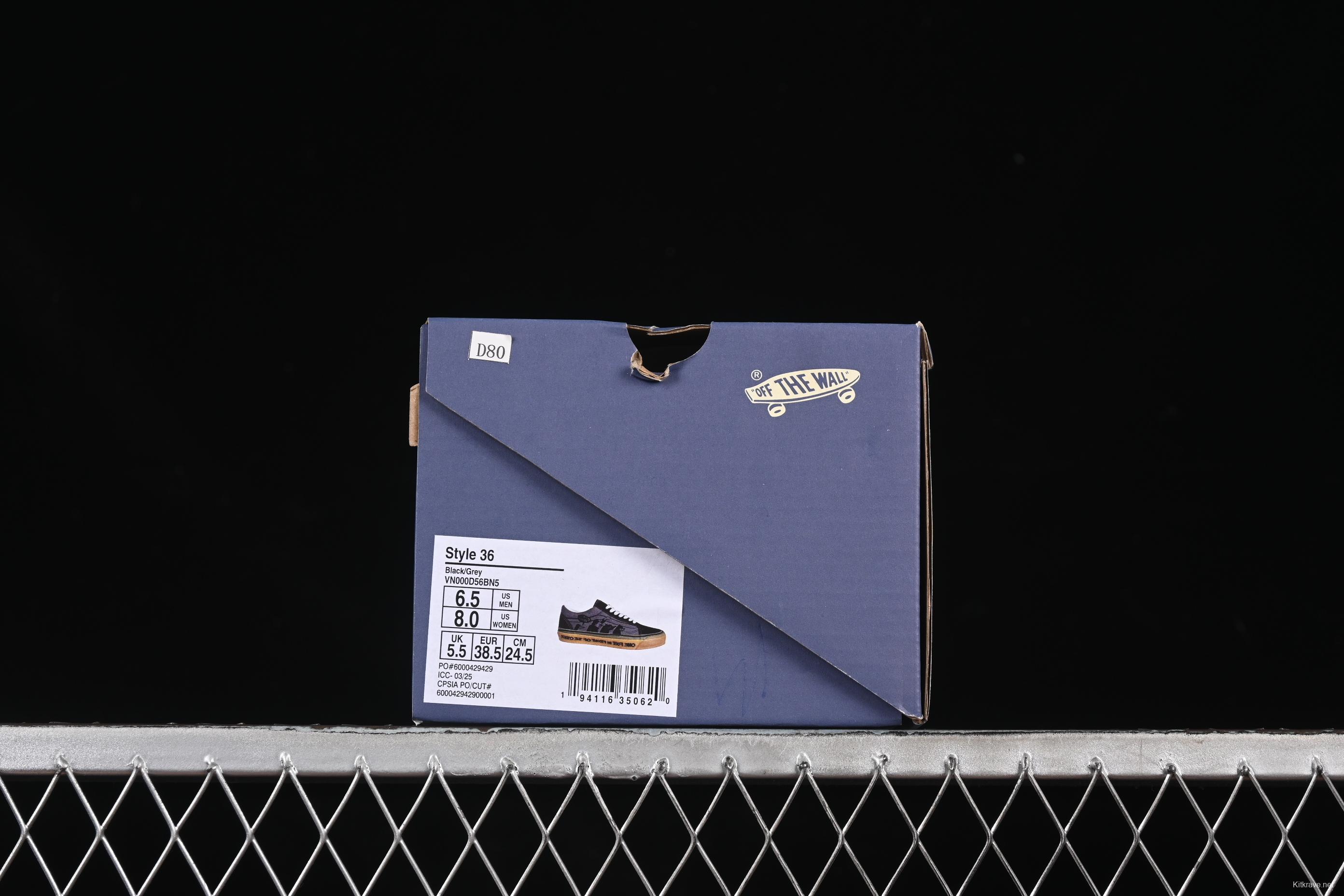 Vans Premium x Hanai Artist Collaboration Low-Top Casual Skate Shoes - VN000D56BN5