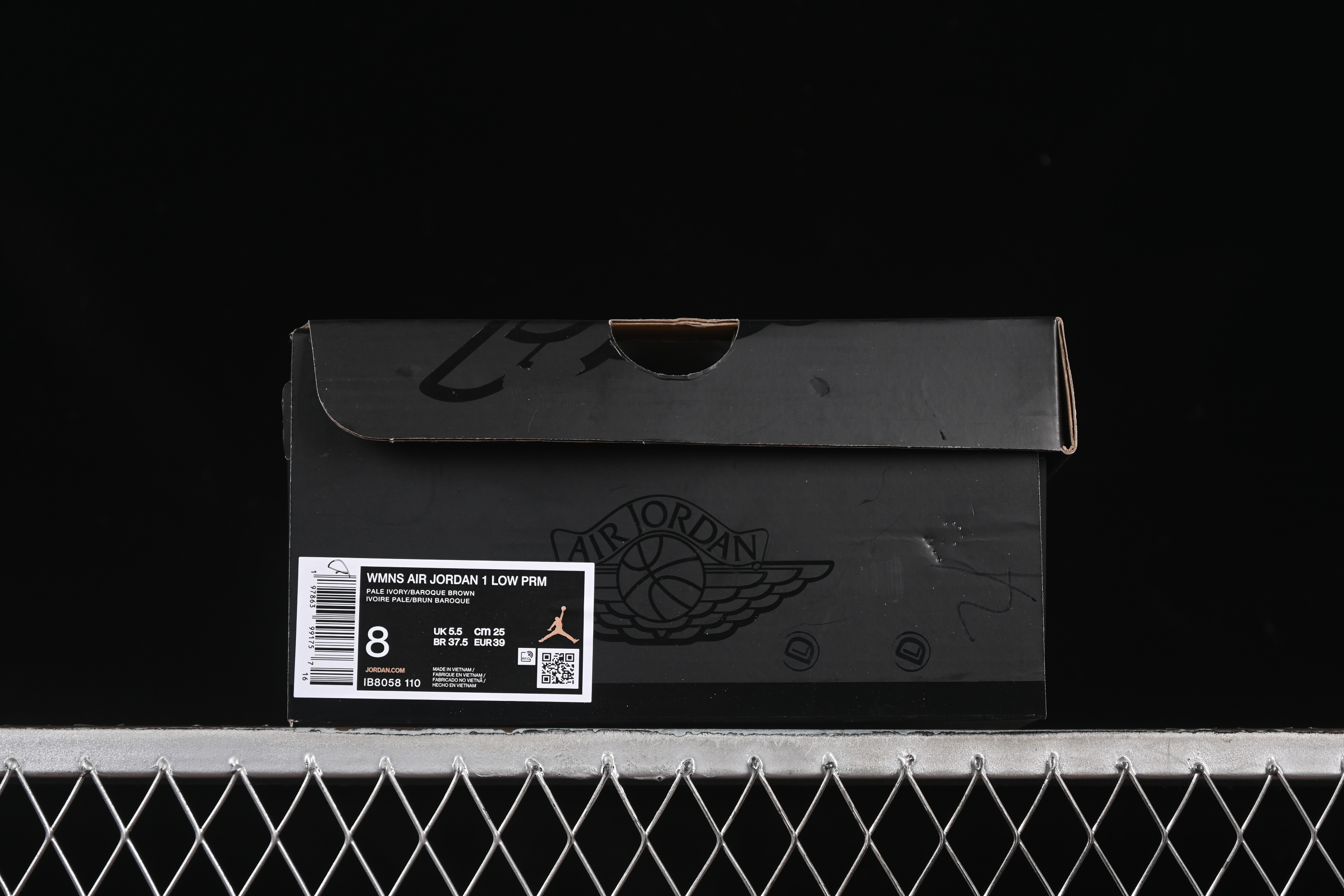 Nike Air Jordan 1 Low "Dongdan" Casual Sneakers in Woven Beige - IB8058-110