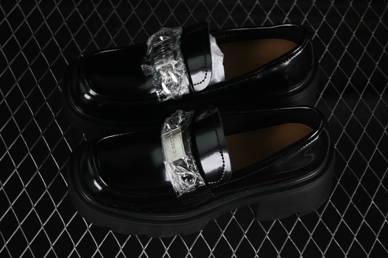 GG-CC Platform Loafers Casual Shoes with Thick Sole - G23X5112A