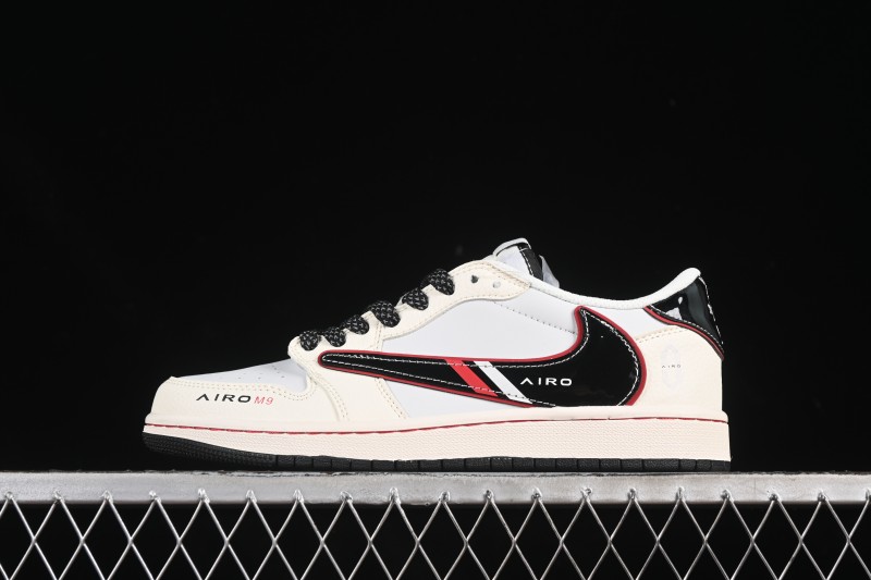 Nike Travis Scott x Fragment Design x Air Jordan 1 Low OG SP AJ1 Low-top Casual Skate Shoes - FC1688-238