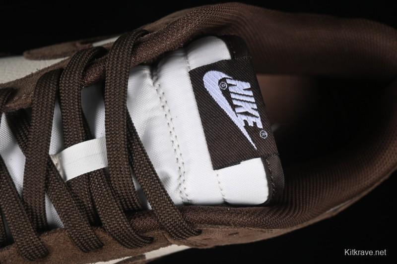 Nike SB Dunk Low White Mocha Low-Top Casual Skate Shoes - FQ8249-104