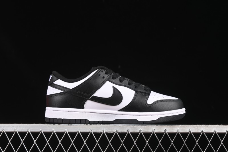 Nike SB Dunk Low Classic Black White Low-Top Casual Skate Shoes - HF5441-100