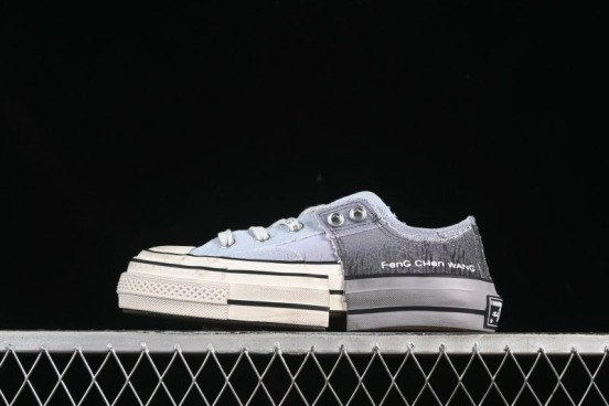 Converse Chuck 70 Low Feng Chen Wang Collaboration Deconstructed Canvas Sneakers - A15742C