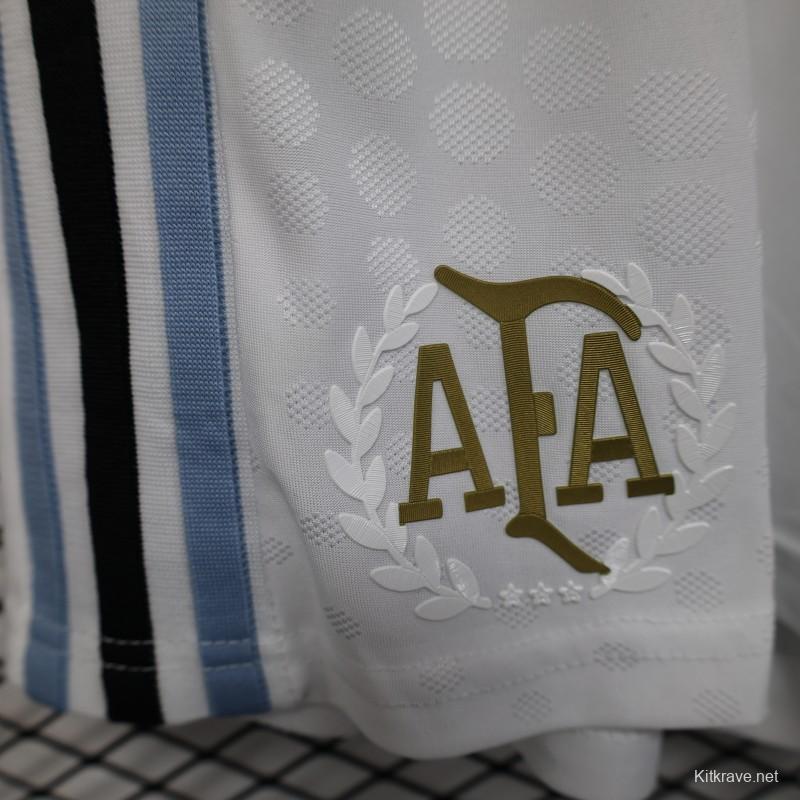 Player Version 2025 Argentina WHITE Shorts
