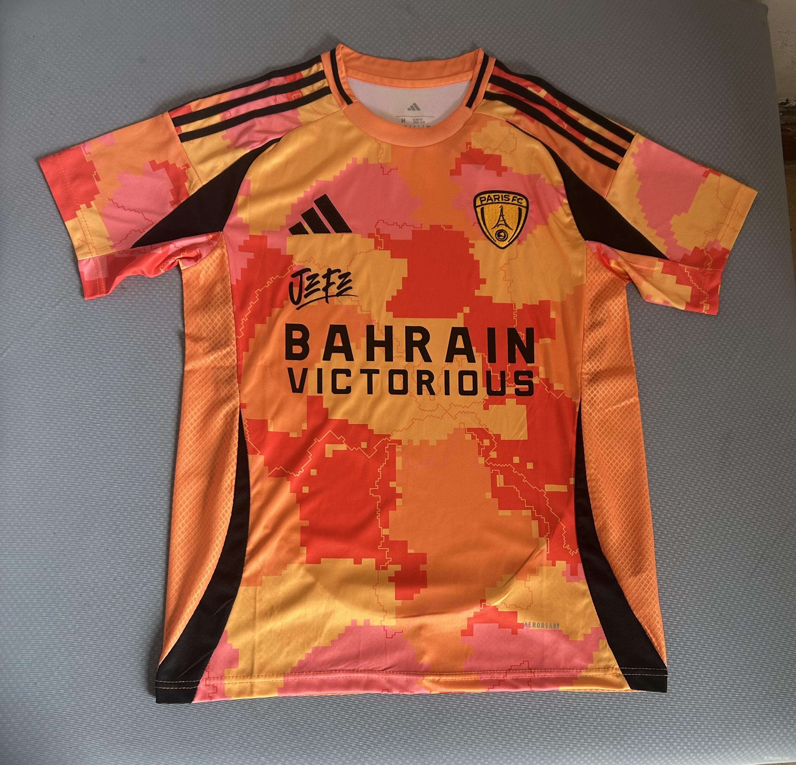 25/26 PSG Third Orange Jersey