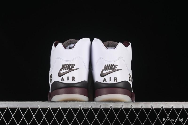 Nike A Ma Maniere x Air Jordan 5 Retro Basketball Shoes with Violet Ore Design - IB1528-100