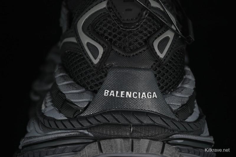 Balenciaga Platform Thick Sole Lace-Up Retro Casual Shoes - WPLTF1011