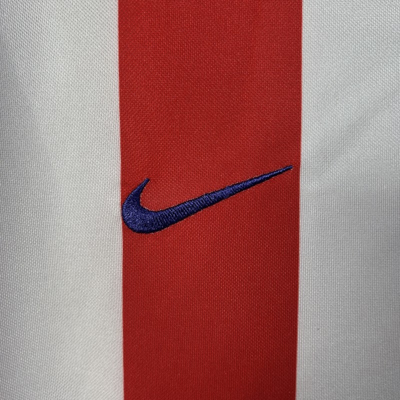 02/03 Retro Atletico Madrid Home Jersey