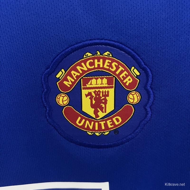 Retro 08/09 Kids Manchester United Away Size 16-28 Jersey