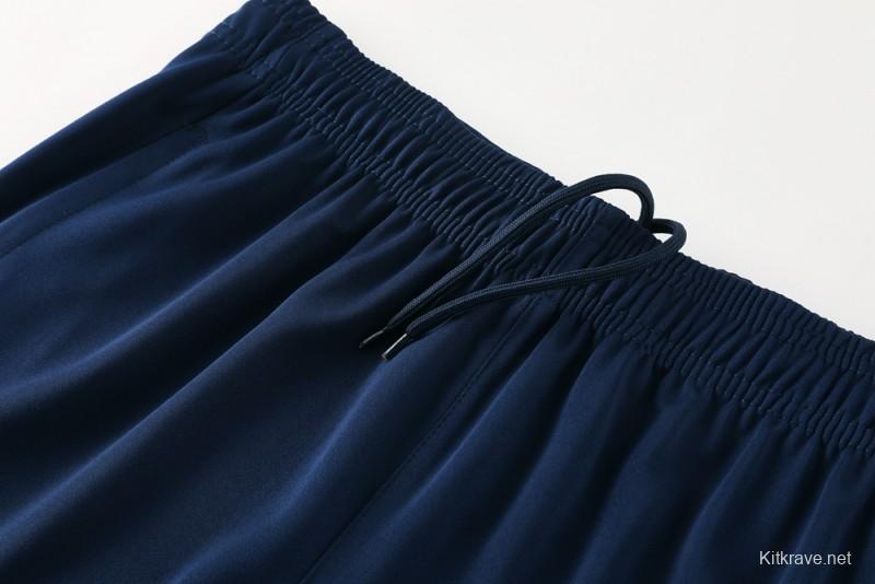 2025 Nike Navy Full Hoodie Zipper Jacket +Long Pants