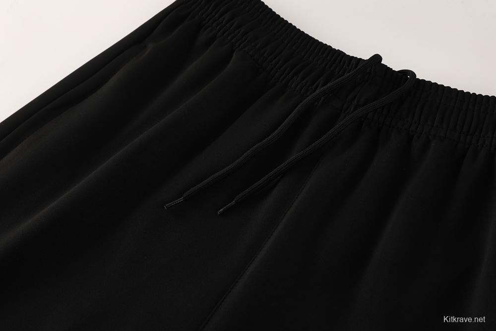 25/26 Borussia Dortmund Black/Yellow Full Zipper Jacket +Long Pants