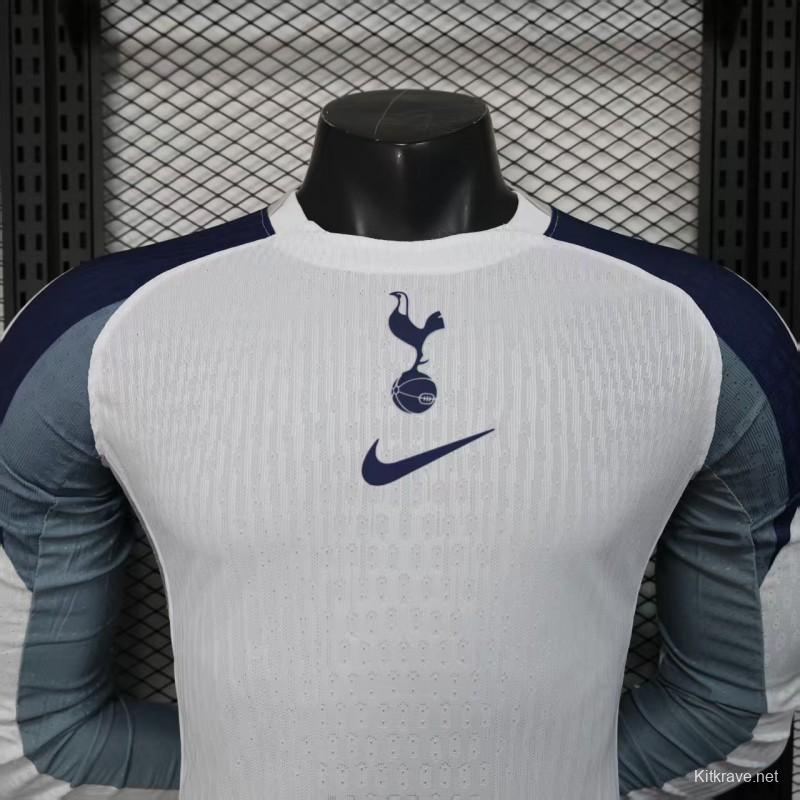 Player Version 25/26 Tottenham Hotspur Home Long Sleeve Jersey