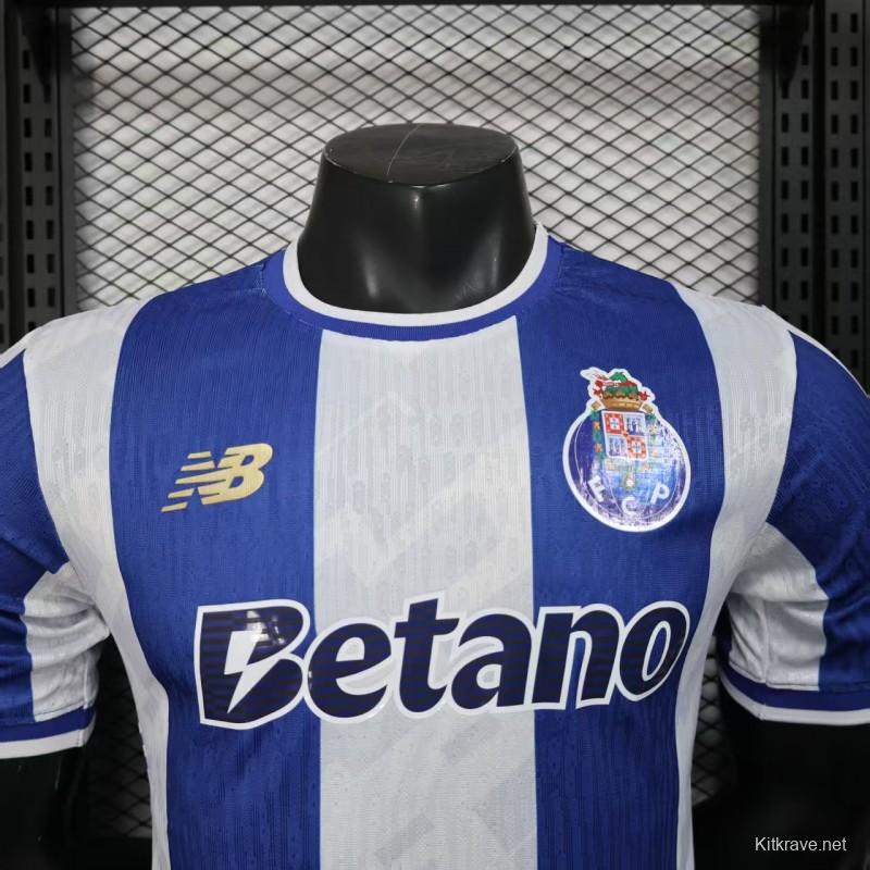 Player Version 25/26 Porto Home Jersey