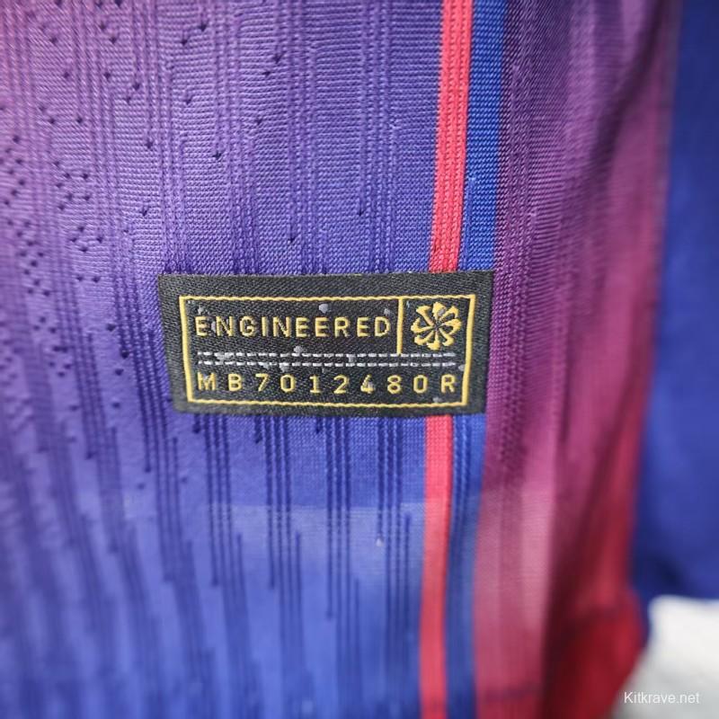 Player Version 25/26 Barcelona Home Jersey