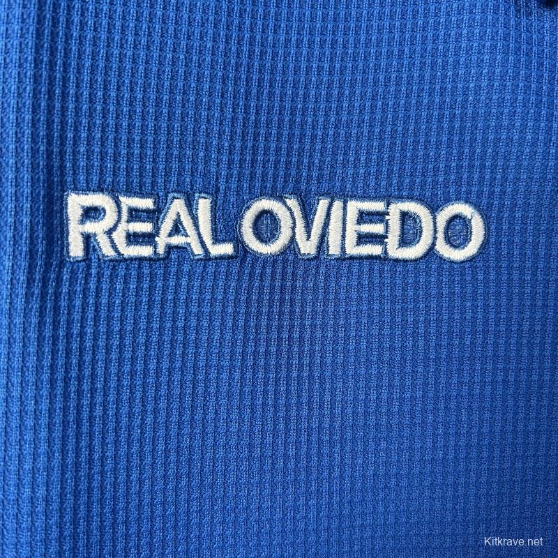 96/97 Retro Real Oviedo Home Jersey