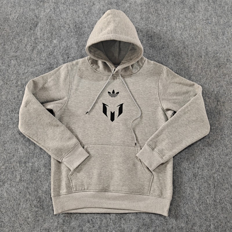 25/26 Inter Miami Messi Fleece-lined Hoodie 9 Color Full Zipper Jacket + Long Pants