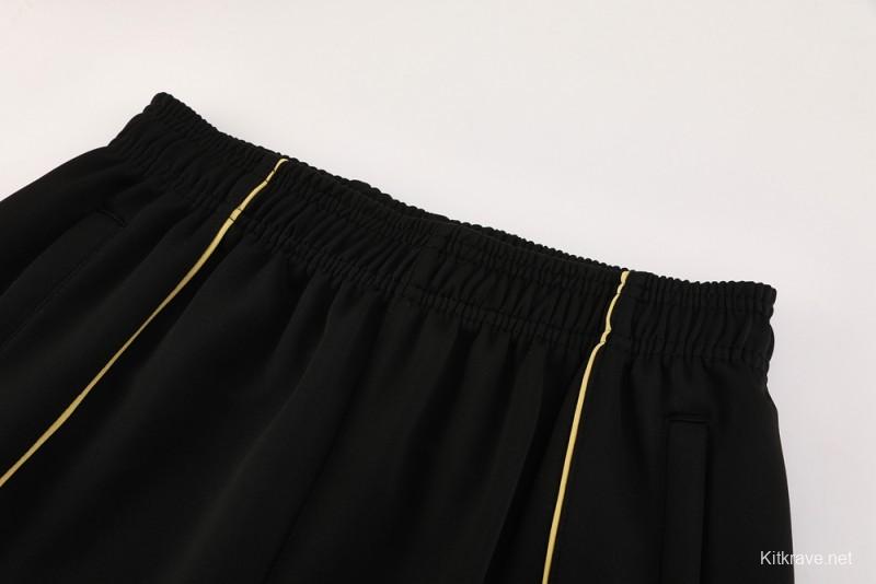 25/26 Arsenal Black Full Zipper Jacket + Long Pants