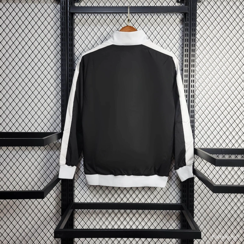 25/26 Santos Jacket Black Windbreaker