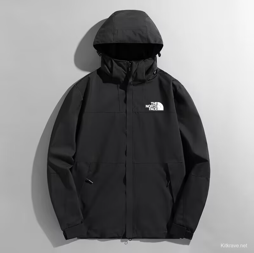 2025 The North Face Pink/Black Waterproof Jacket 0085