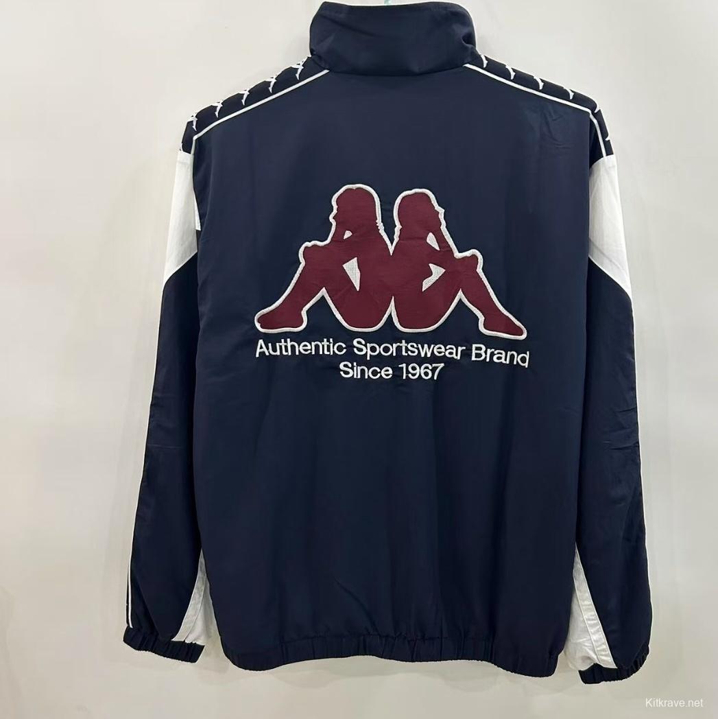 25/26 Arsenal 1967 Style Black/White Windbreaker