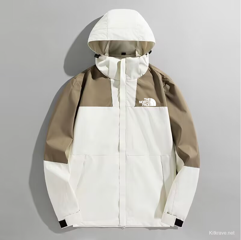 2025 The North Face Pink/Black Waterproof Jacket 0085