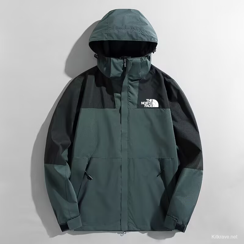 2025 The North Face Navy/Black Waterproof Jacket 0085