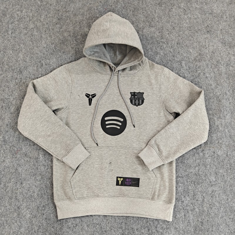 25/26 Barcelona Fleece-lined Kobe Fleece-lined hoodie 9 Colors