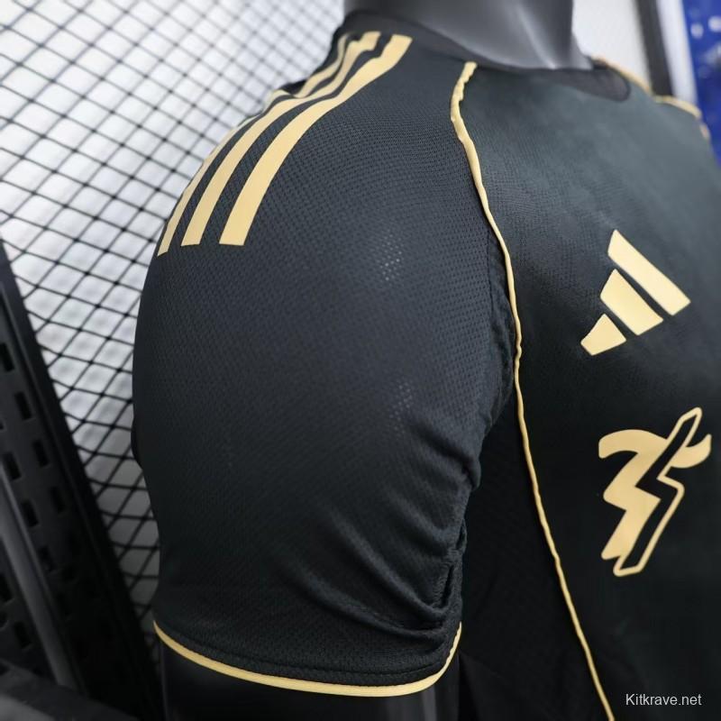 Player Version 25/26 Fulham Away Black Jersey