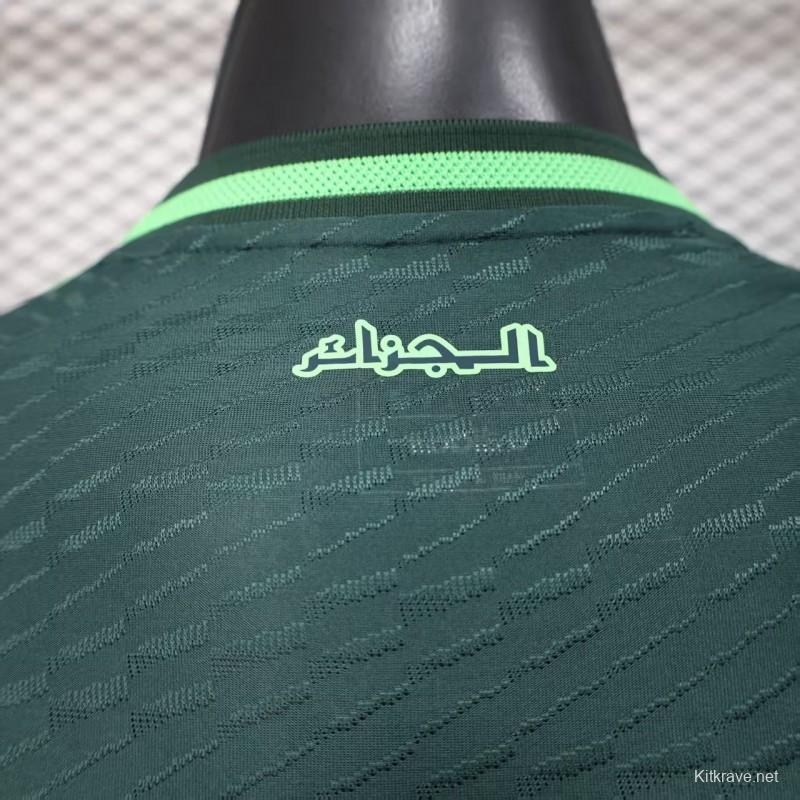 Player Version 2025 Algeria Green Jersey